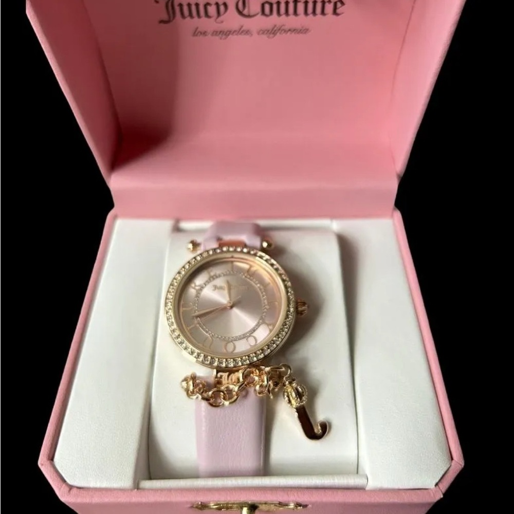 Juicy Couture Pink and Gold Women's Watch